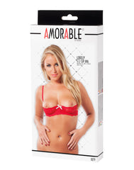 Amorable by Rimba - 1/2 Cup BH - Rot