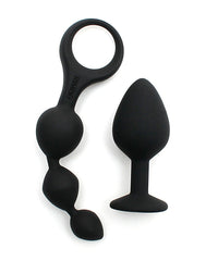 Rimba - Buttplug, KLEIN mit Herzform Kristal (unisex)