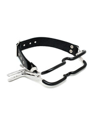Rimba Bondage Play - Jennings Mundklemme mit Halsband