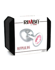 3: Rimba - Buttplug, GROSS mit Kristal (unisex)