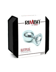 Rimba - Buttplug, KLEIN mit Herzform Kristal (unisex)