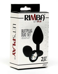 Rimba - Silikon-Analplugs Set