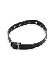 Rimba - Schmaler Halsband mit verzierten Nieten