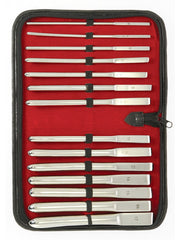 Rimba - Dilator Set (14 Grössen) Komplet in luxus Etui