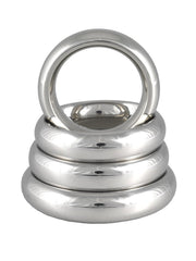Rimba - Donut Cockring aus Edelstahl (1,5 cm breit)