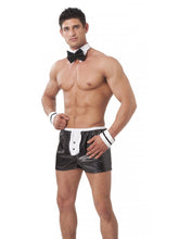 Amorable by Rimba - 4-teiliges Gigolo-Set - One Size - Schwarz