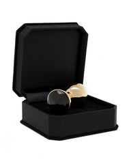 Rimba - Golden Buttplug, KLEIN mit Kristal (unisex)