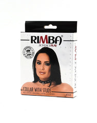 Rimba - Halsband mit dekorativen Nieten