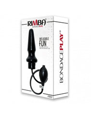 Rimba - Aufpumpbarer Buttplug mit massiven Kern (groß)