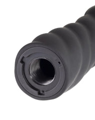 Rimba Latex Play - Austauschbarer Dildo für Strap-on - Schwarz