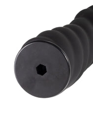 Rimba Latex Play - Austauschbarer Dildo für Strap-on - Schwarz