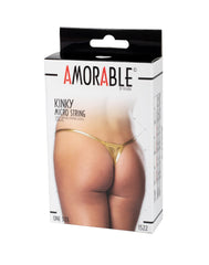 Amorable by Rimba - Mini String - One Size - Gold