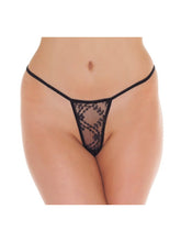 Amorable by Rimba - Mini Tanga - One Size - Schwarz