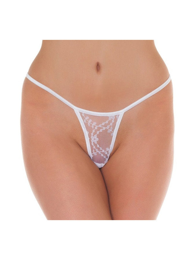 Amorable by Rimba - Mini Tanga - One Size - Weiß