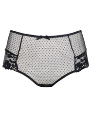Amorable by Rimba - Slip mit offenem Rücken - One Size - Schwarz