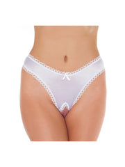 1: Amorable by Rimba - Offener String - One Size - Weiß