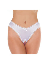 Amorable by Rimba - Offener String - One Size - Weiß