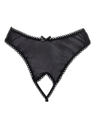 Amorable by Rimba - Offener String - One Size - Schwarz