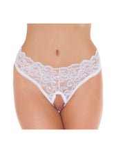 Amorable by Rimba - Offener String - One Size - Weiß