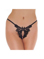 Amorable by Rimba - Offener String - One Size - Schwarz