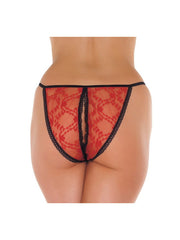 Amorable by Rimba - Open Tanga - One Size - Rot