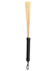 Rimba - Rattan-Peitsche mit Ledergriff