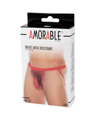 Amorable by Rimba - Transparenter Jockstrap - One Size - Rot