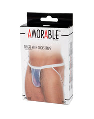 Amorable by Rimba - Transparenter Jockstrap - One Size - Weiß
