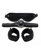 Rimba - Soft bondage Set mit Velkroband (3-teilig)