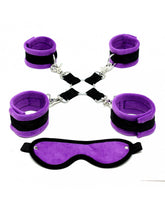 Rimba - Soft bondage Set mit Velkroband (6-teilig)