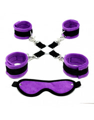1: Rimba - Soft bondage Set mit Velkroband (6-teilig)