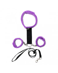 Rimba - Soft Bondage Halsband mit Handfessel
