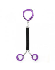 3: Rimba - Soft Bondage Halsband mit Handfessel