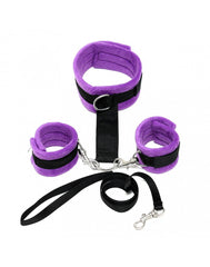 Rimba - Soft Bondage Halsband mit Handfessel