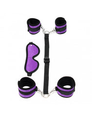 2: Rimba - Soft Hand to Ankle Cuff Set with Mask