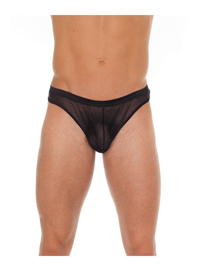 Amorable by Rimba - Transparenter String - One Size - Schwarz