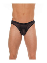Amorable by Rimba - Transparenter String - One Size - Schwarz