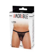 Amorable by Rimba - Netzstring - One Size - Schwarz