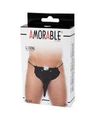 Amorable by Rimba - Tanga mit Elefantenkopf - One Size - Schwarz