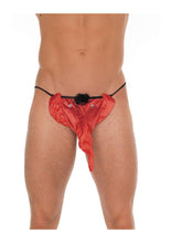 Amorable by Rimba - Tanga mit Elefantenkopf - One Size - Rot