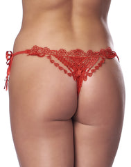 Amorable by Rimba - Tanga Brief - One Size - Rot