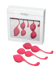 2: Rimba Toys - Geneva - Kegel Balls Trainingsset - Pink