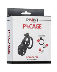 Rimba P-Cage - P-Cage PC01 - Peniskäfig Größe M - Schwarz