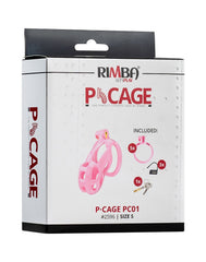 Rimba P-Cage - P-Cage PC01 - Peniskäfig Größe S - Rosa