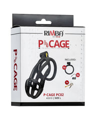 Rimba P-Cage - P-Cage PC02 - Peniskäfig Größe L - Schwarz