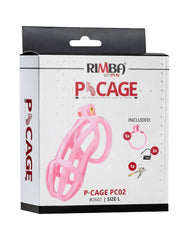 Rimba P-Cage - P-Cage PC02 - Peniskäfig Größe L - Rosa