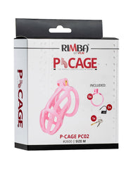 Rimba P-Cage - P-Cage PC02 - Peniskäfig Größe M - Rosa