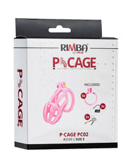 Rimba P-Cage - P-Cage PC02 - Peniskäfig Größe S - Rosa