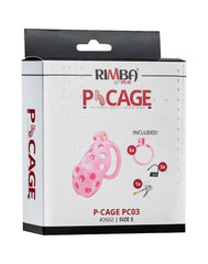 Rimba P-Cage - P-Cage PC03 - Peniskäfig Größe S - Rosa