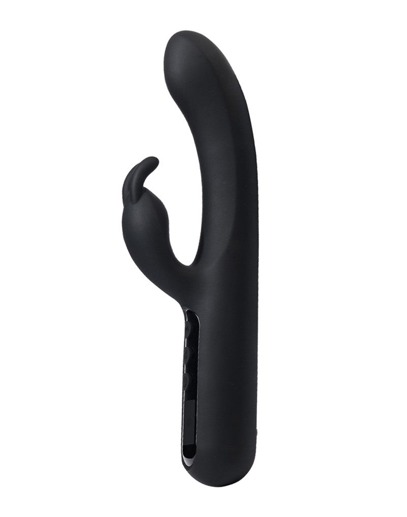 Rimba Toys - Sensual Nights SN03 - Rabbit-Vibrator - Schwarz